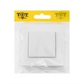 Выключатель TOT Matte Glass, 10 А, 1 кл., скрытый, стекло, белый 10439635 - фото 17180308