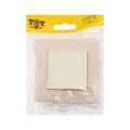 Выключатель проходной TOT Matte Glass, 10 А, 1 кл., скрытый, стекло, бежевый 10439641 - фото 17180333