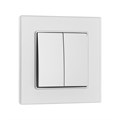 Выключатель TOT Matte Glass, 10 А, 2 кл., скрытый, стекло, серебристый 10439651 - фото 17180355 Выключатель TOT Matte Glass, 10 А, 2 кл., скрытый, стекло, серебристый 10439651 - фото 17180355