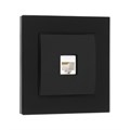 Розетка компьютерная одноместная TOT Matte Glass, скрытая, стекло, черная 10439683 - фото 17180480 Розетка компьютерная одноместная TOT Matte Glass, скрытая, стекло, черная 10439683 - фото 17180480