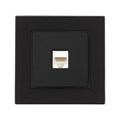 Розетка компьютерная одноместная TOT Matte Glass, скрытая, стекло, черная 10439683 - фото 17180481 Розетка компьютерная одноместная TOT Matte Glass, скрытая, стекло, черная 10439683 - фото 17180481