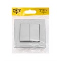 Выключатель проходной TOT Glossy Glass, 10 А, 2 клавиши, скрытый, стекло, серебристый 10439712 - фото 17180598 Выключатель проходной TOT Glossy Glass, 10 А, 2 клавиши, скрытый, стекло, серебристый 10439712 - фото 17180598