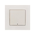 Выключатель TOT Glossy Glass, 10 А, 1 клавиша, с подсветкой, скрытый, стекло, белый 10439704 - фото 17184912