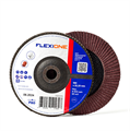 Лепестковый круг 180x22,23 мм Р80 по металлу плоский Flexione КЛТ-1 10000378 FLX0001088 - фото 17190663