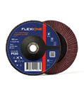 Лепестковый круг 180x22,23 мм Р120 по металлу плоский Flexione КЛТ-1 10000388 FLX0001089 - фото 17190672