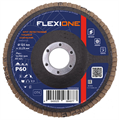 Круг лепестковый конический Flexione 125x22.2 мм, Р60 10000558 FLX0001091 - фото 17190729