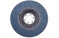 Лепестковый круг 125x22,23 мм Р120 цирконий по металлу плоский Flexione КЛТ-1 10000458 FLX0001100 - фото 17190782