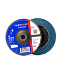 Лепестковый круг 180x22,23 мм Р120 цирконий по металлу плоский Flexione КЛТ-1 10000268 FLX0001101 - фото 17190793