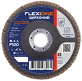 Круг лепестковый конический Цирконий 125x22 мм, Р120 Flexione 10000448 FLX0001109 - фото 17191241