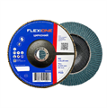 Лепестковый круг 180x22,23 мм Р120 цирконий по металлу конический Flexione КЛТ-2 10000248 FLX0001111 - фото 17191269