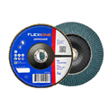 Лепестковый круг 180x22,23 мм Р40 цирконий по металлу конический Flexione КЛТ-2 10000258 FLX0001112 - фото 17191284