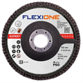 Лепестковый круг 125x22,23 мм P60 по металлу конический Flexione КЛТ-2 10000548 FLX0001126 - фото 17191543