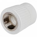Муфта PPR комбинированная 25х1/2"BP белая Pro Aqua MFT0001005 - фото 17196193